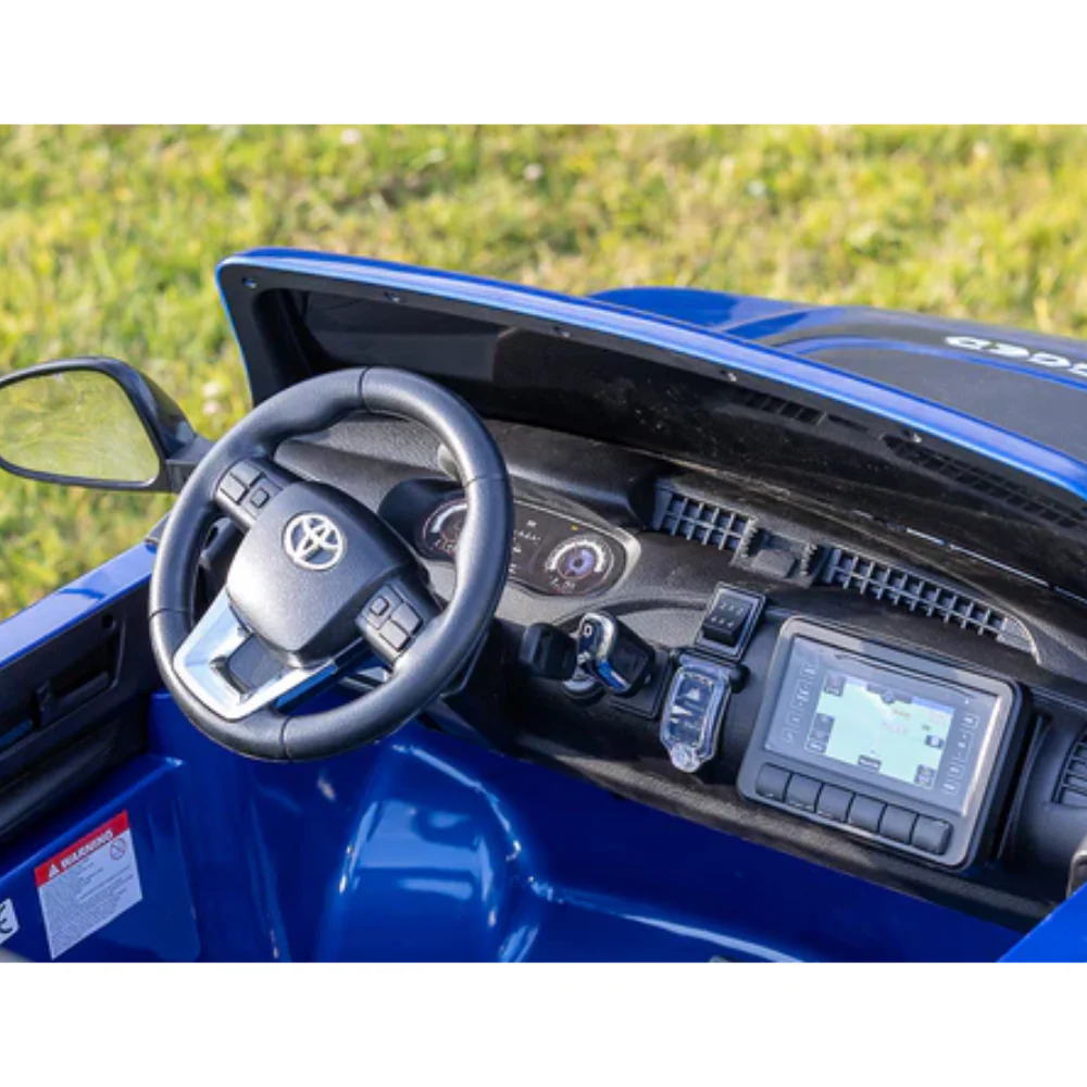 Licensed Toyota Hilux 24V Blue - Image 3