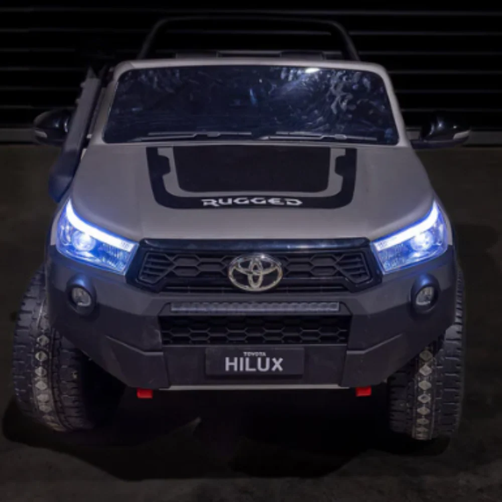Licensed Toyota Hilux Grey 24V - Image 3