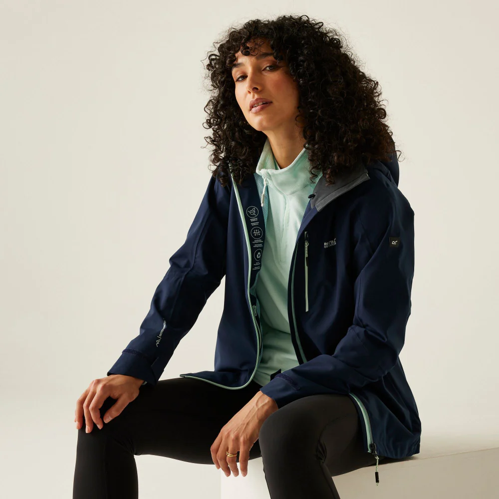 Women's Regatta Birchdale II Waterproof Jacket - Image 7