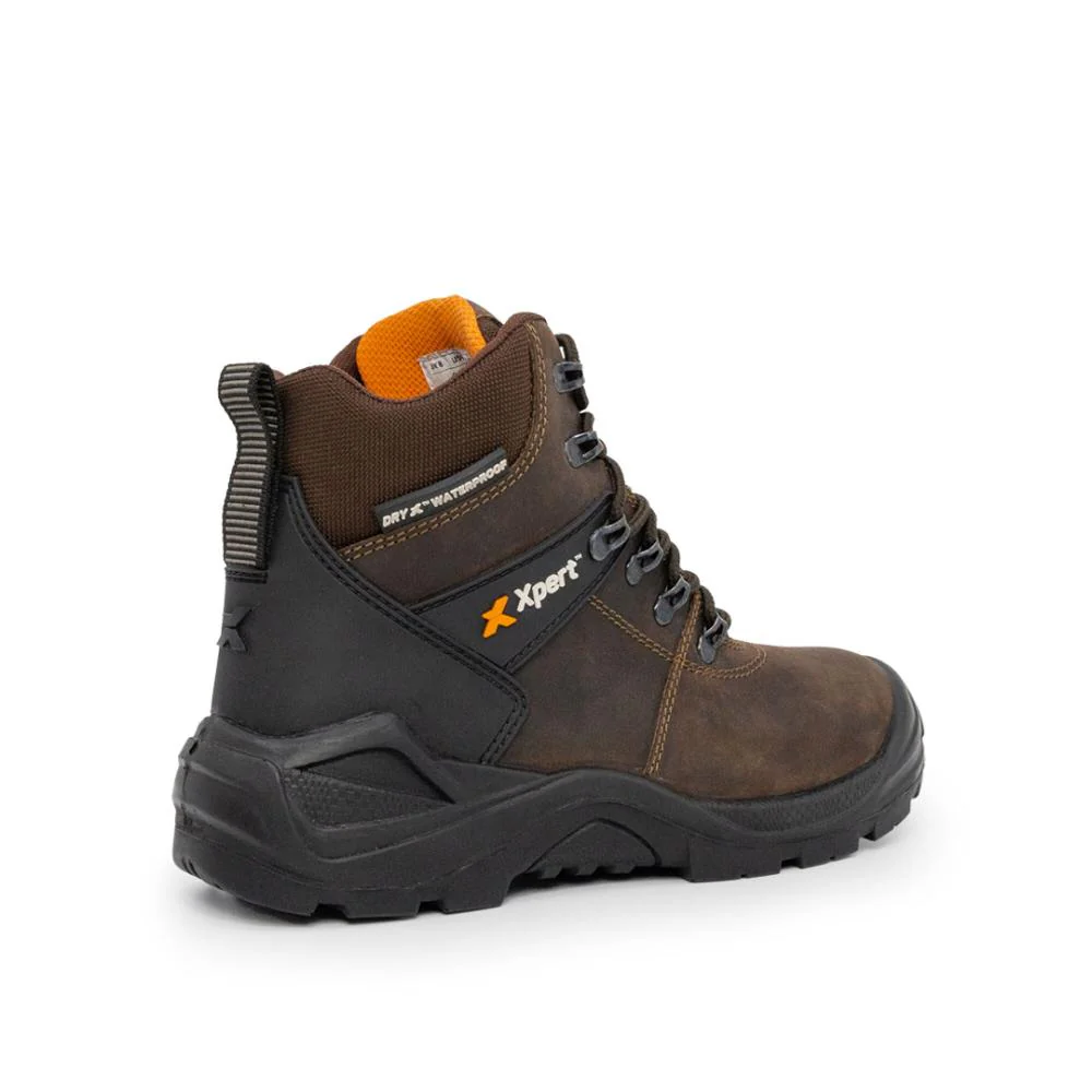 Xpert Typhoon Waterproof S3 Safety Boot Brown - Image 6