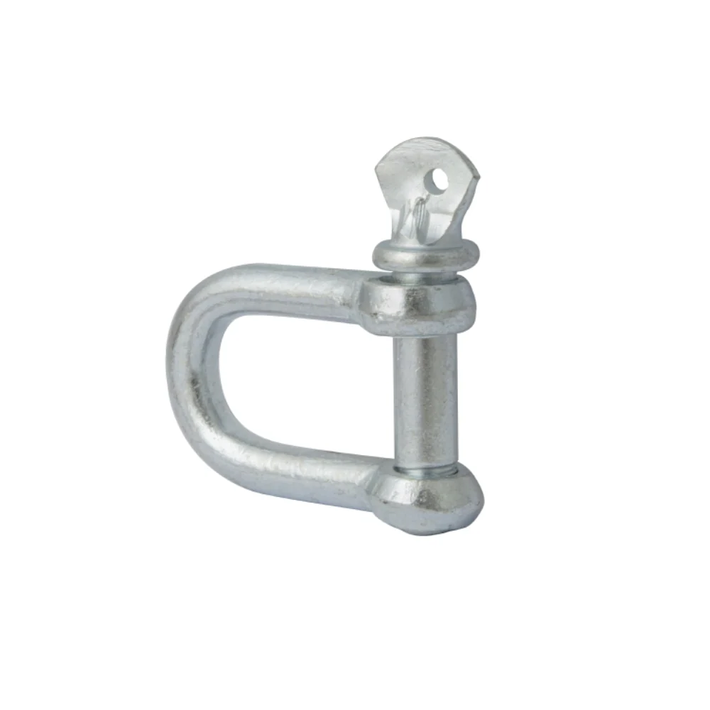 Zinc Plated D-Shackles 7/8"